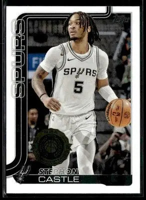 2025-26 Topps #197 Stephon Castle - Basketball Card Single