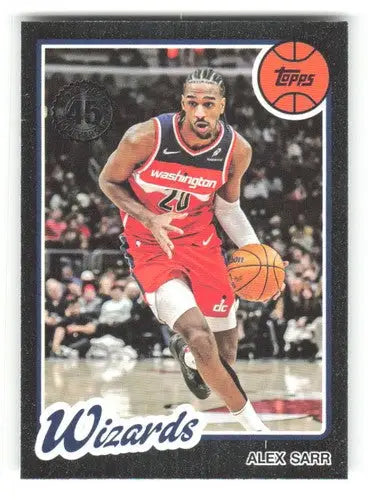2025-26 Topps 1980-81 Topps #80BK-23 Alex Sarr NM-MT Wizards ID:80779 - Basketball Card Single
