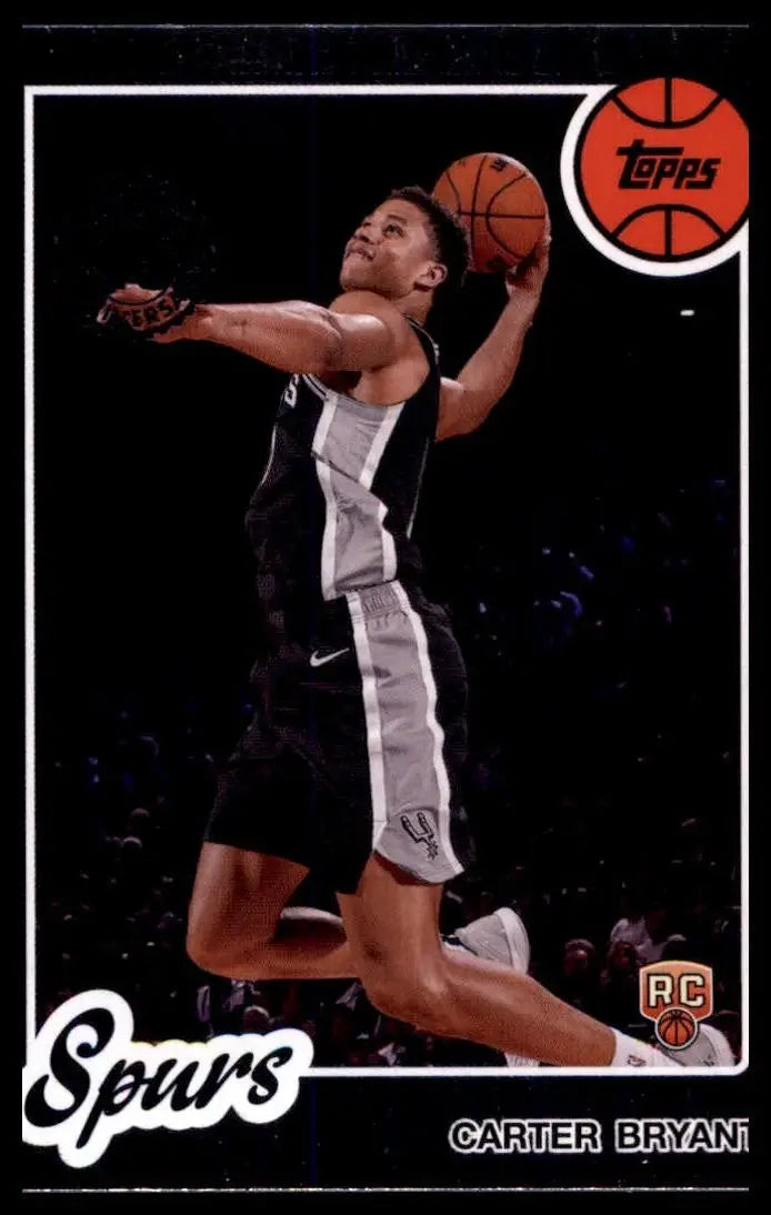 2025-26 Topps 1980-81 Anniversary Carter Bryant Rookie #80BK99 San Antonio Spurs - Basketball Card Single