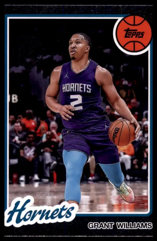 2025-26 Topps 1980-81 Anniversary Grant Williams #80BK-42 Charlotte Hornets Card - Basketball Card Single