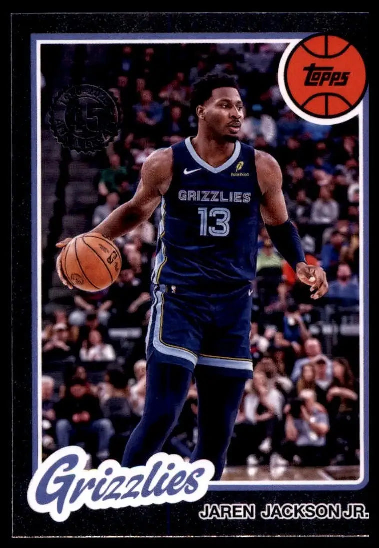 2025-26 Topps 1980-81 Anniversary Jaren Jackson Jr #80BK-41 Memphis Grizzlies