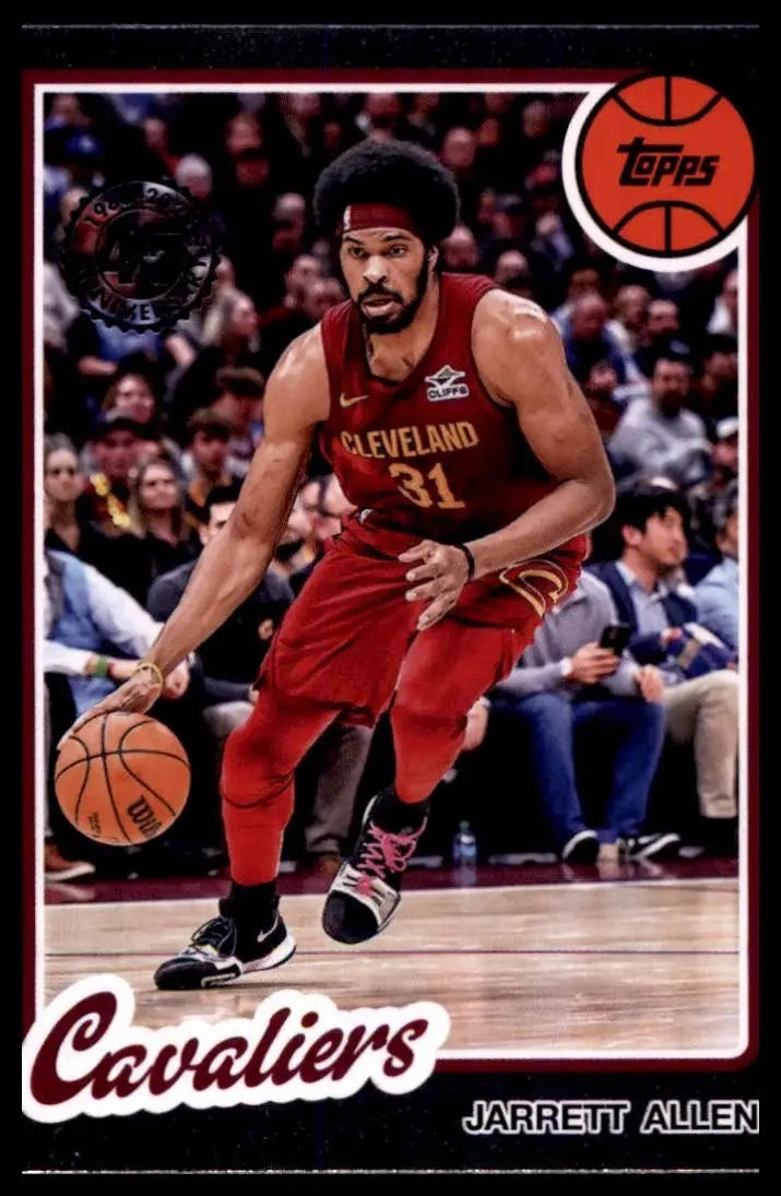2025-26 Topps 1980-81 Anniversary Jarrett Allen #80BK-25 Cleveland Cavaliers NBA - Basketball Card Single