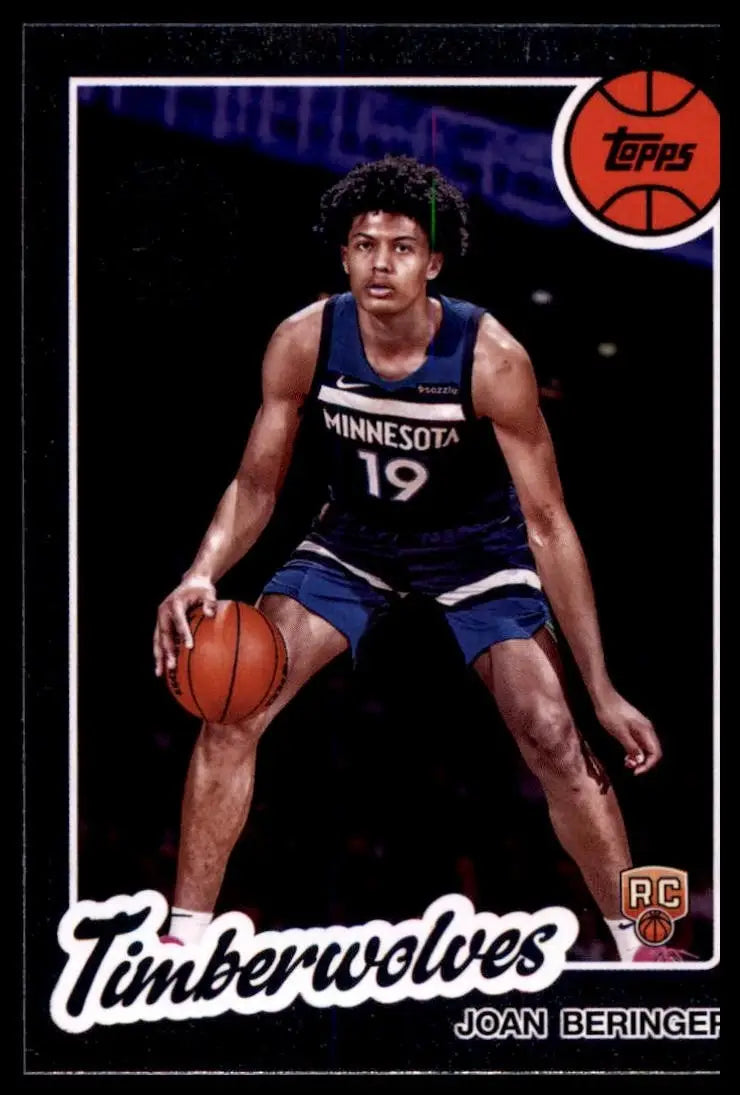 2025-26 Topps 1980-81 Anniversary Joan Beringer Rookie #80BK-63 Timberwolves NBA - Basketball Card Single