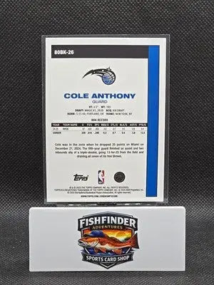 2025-26 Topps - 1980-81 Topps Basketball Cole Anthony #80BK-26 - Basketball Card Single