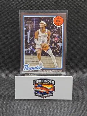 2025-26 Topps - 1980-81 Topps Basketball Shai Gilgeous-Alexander #80BK-91 - Basketball Card Single