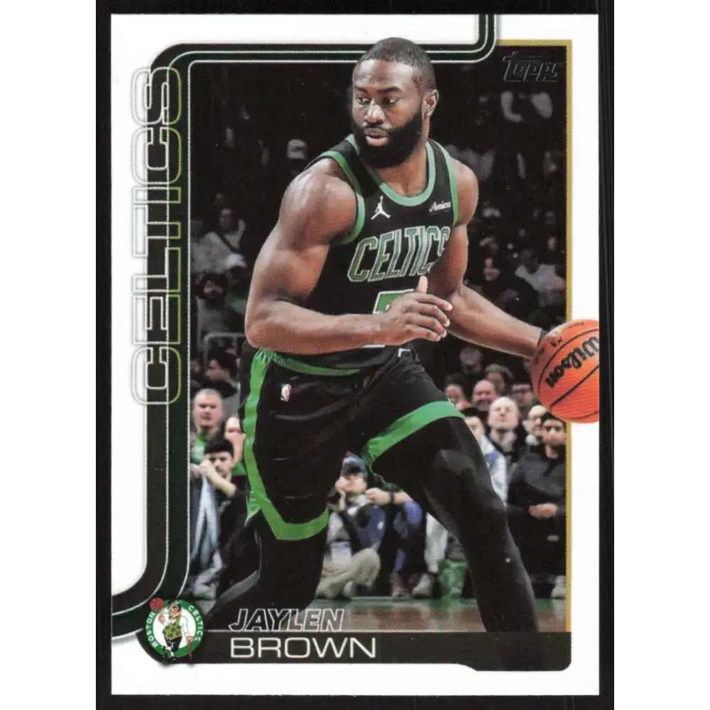 2025-26 Topps #2 Jaylen Brown NM-MT Boston Celtics Basketball Card - Basketball Card Single