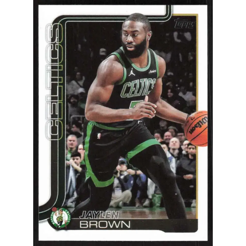 2025-26 Topps #2 Jaylen Brown NM-MT Boston Celtics Basketball Card - Basketball Card Single