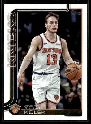 2025-26 Topps #20 Tyler Kolek - Basketball Card Single