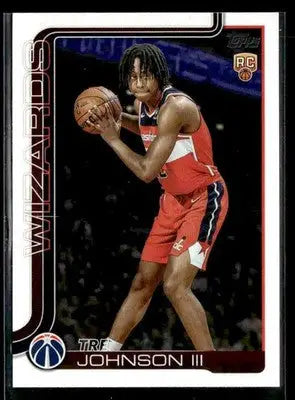2025-26 Topps #206 Tre Johnson III - Basketball Card Single