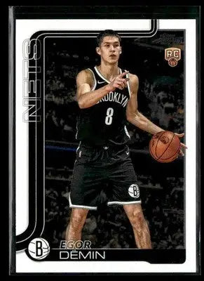 2025-26 Topps #208 Egor Dëmin - Basketball Card Single