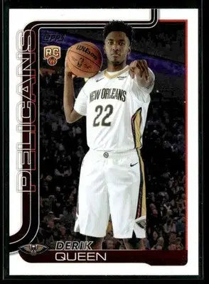 2025-26 Topps #213 Derik Queen - Basketball Card Single