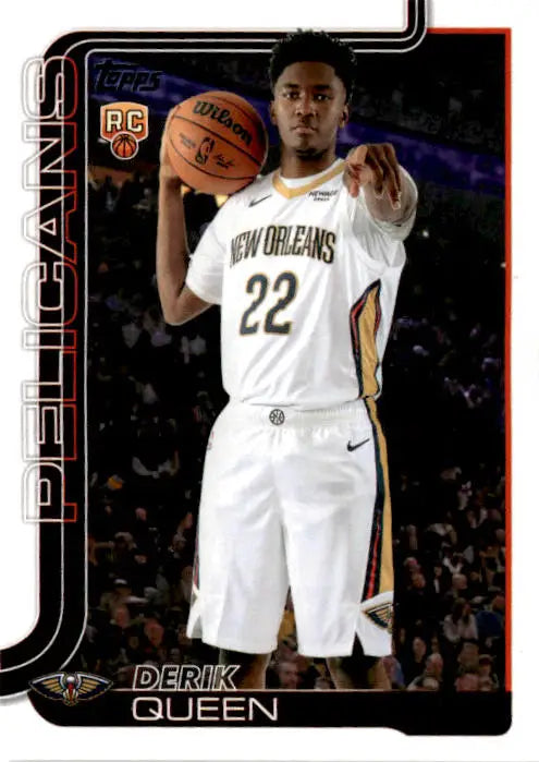 2025-26 Topps #213 Derik Queen - Basketball Card Single