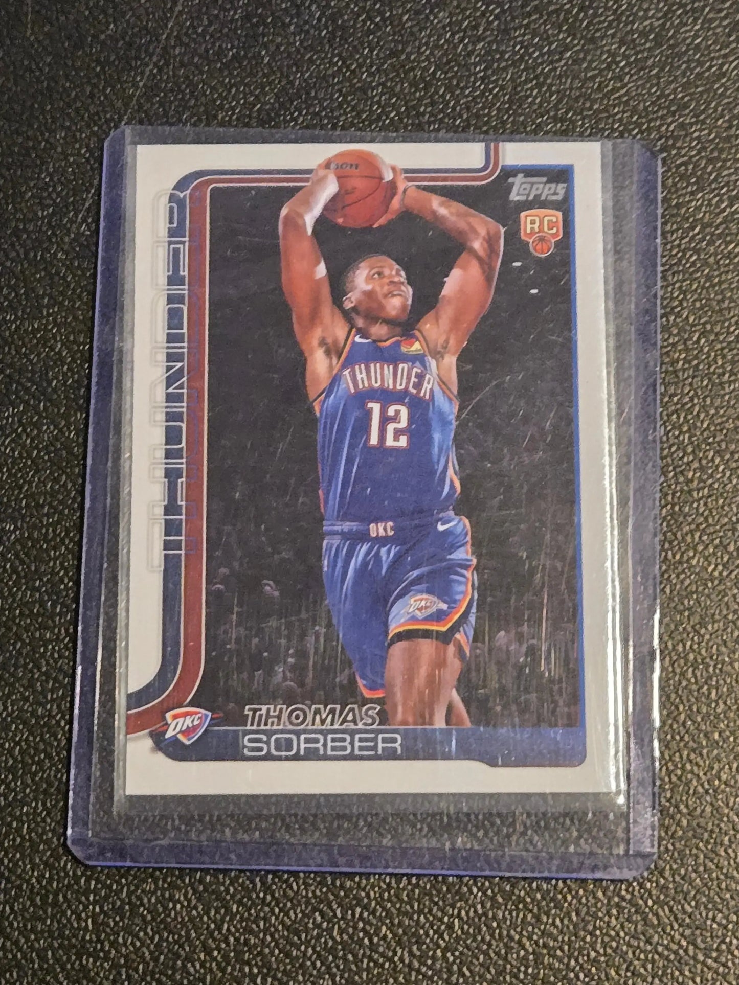 2025-26 Topps #215 Thomas Sorber - Basketball Card Single