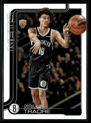 2025-26 Topps #219 Nolan Traore - Basketball Card Single