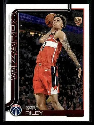 2025-26 Topps #221 Will Riley - Basketball Card Single