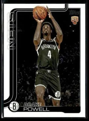 2025-26 Topps #222 Drake Powell - Basketball Card Single