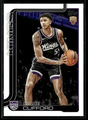2025-26 Topps #224 Nique Clifford - Basketball Card Single