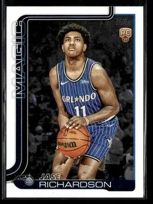 2025-26 Topps #225 Jase Richardson - Basketball Card Single