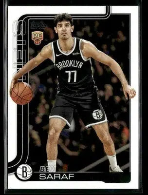 2025-26 Topps #226 Ben Saraf - Basketball Card Single
