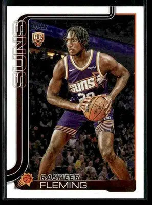 2025-26 Topps #231 Rasheer Fleming - Basketball Card Single