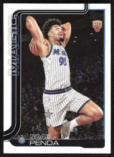 2025-26 Topps #232 Noah Penda NM-MT RC Rookie Magic ID:80835 - Basketball Card Single