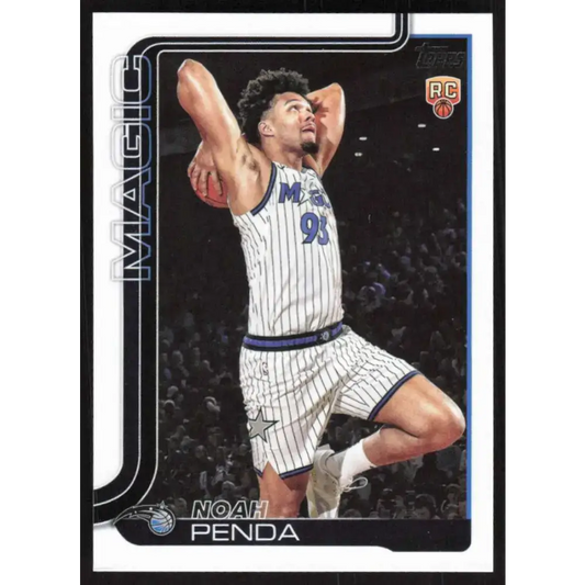 2025-26 Topps #232 Noah Penda NM-MT RC Rookie Orlando Magic Basketball Card - Trading Cards