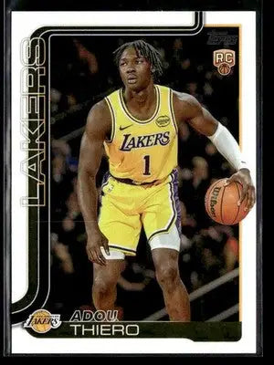2025-26 Topps #236 Adou Thiero - Basketball Card Single