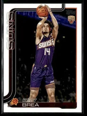 2025-26 Topps #242 Koby Brea - Basketball Card Single
