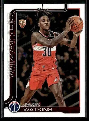 2025-26 Topps #244 Jamir Watkins - Basketball Card Single