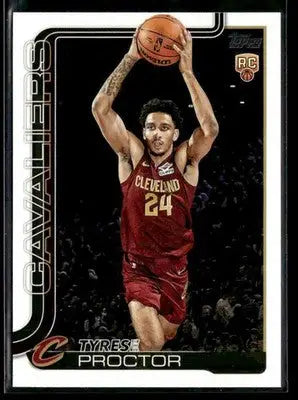 2025-26 Topps #250 Tyrese Proctor - Basketball Card Single