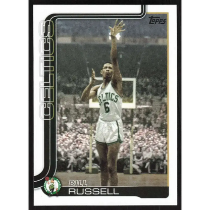 2025-26 Topps #251 Bill Russell NM-MT Boston Celtics Basketball Card - Trading Cards
