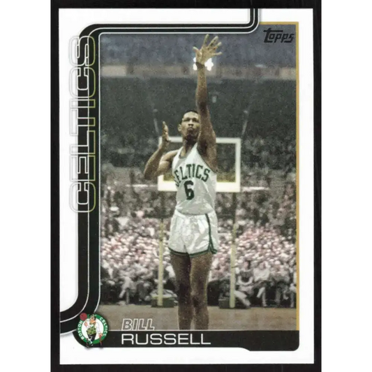 2025-26 Topps #251 Bill Russell NM-MT Boston Celtics Basketball Card - Trading Cards
