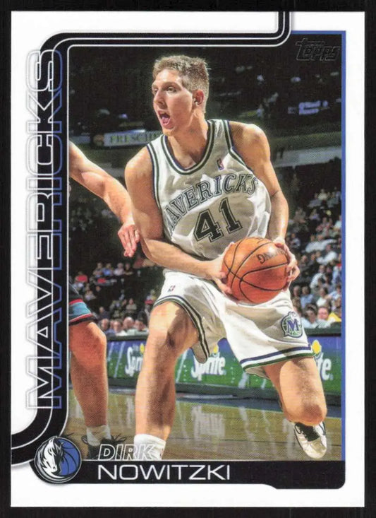 2025-26 Topps #252 Dirk Nowitzki NM-MT Dallas Mavericks Basketball Card - Basketball Card Single