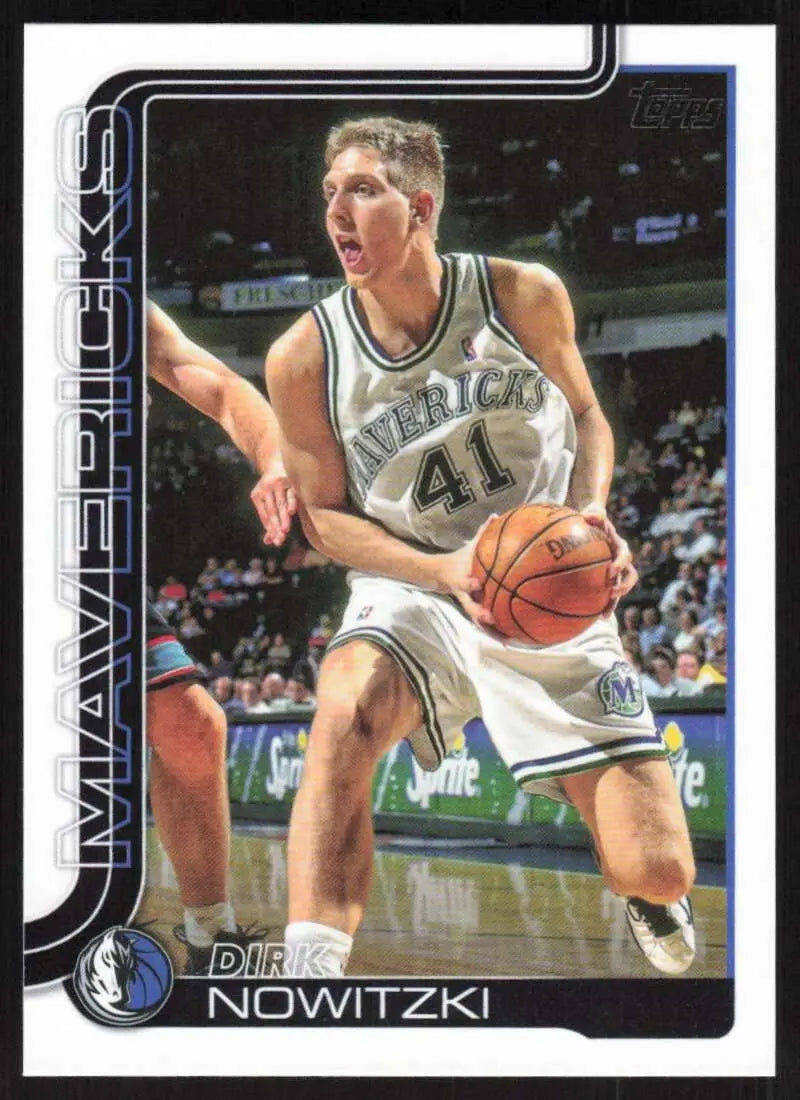 2025-26 Topps #252 Dirk Nowitzki NM-MT Dallas Mavericks Basketball Card - Basketball Card Single