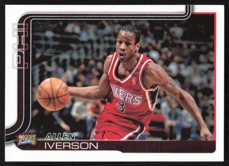 2025-26 Topps #253 Allen Iverson NM-MT Philadelphia 76ers Basketball Card