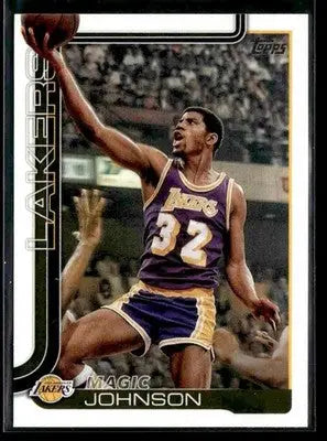 2025-26 Topps #255 Magic Johnson - Basketball Card Single