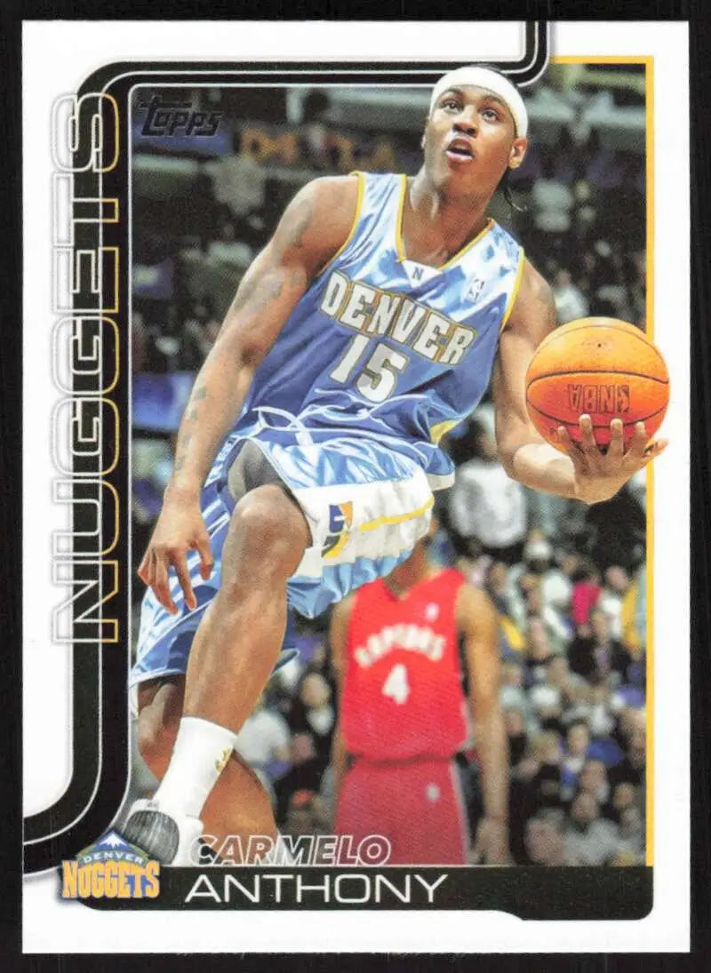 2025-26 Topps #256 Carmelo Anthony NM-MT Denver Nuggets Basketball Card - Basketball Card Single
