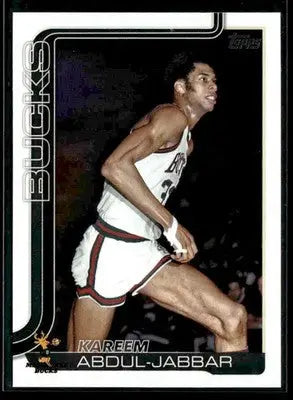 2025-26 Topps #259 Kareem Abdul-Jabbar Base Milwaukee Bucks - Basketball Card Single