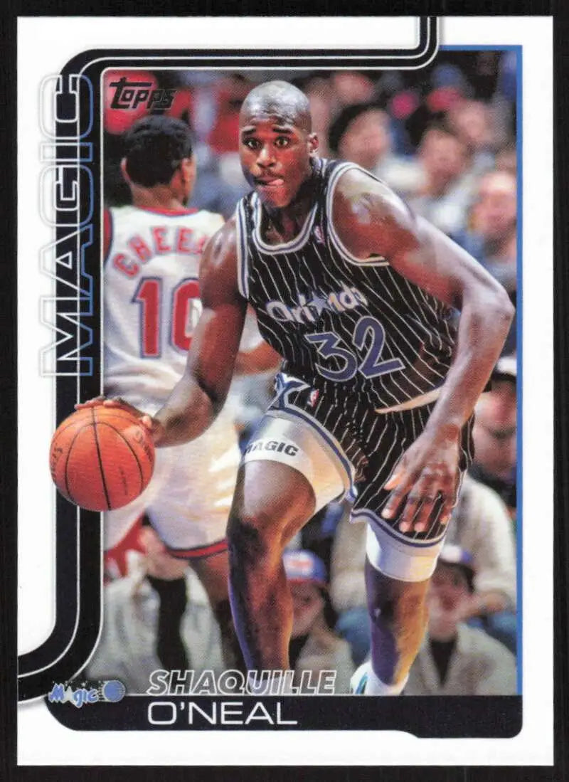 2025-26 Topps #260 Shaquille O’Neal NM-MT Orlando Magic Basketball Card - Basketball Card Single