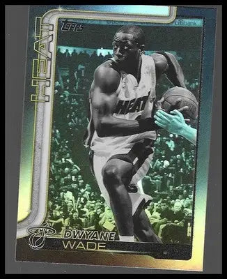 2025-26 Topps #261 Dwyane Wade Blackout - Basketball Card Single