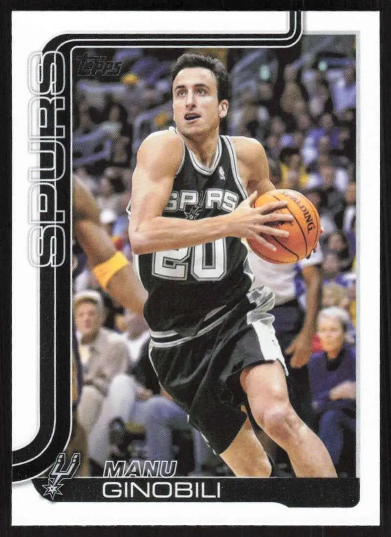 2025-26 Topps #262 Manu Ginobili NM-MT San Antonio Spurs Basketball Card - Basketball Card Single