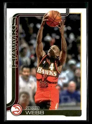 2025-26 Topps #266 Spud Webb Base Atlanta Hawks - Basketball Card Single