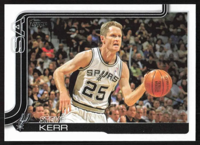 2025-26 Topps #267 Steve Kerr NM-MT San Antonio Spurs Basketball Card - Basketball Card Single