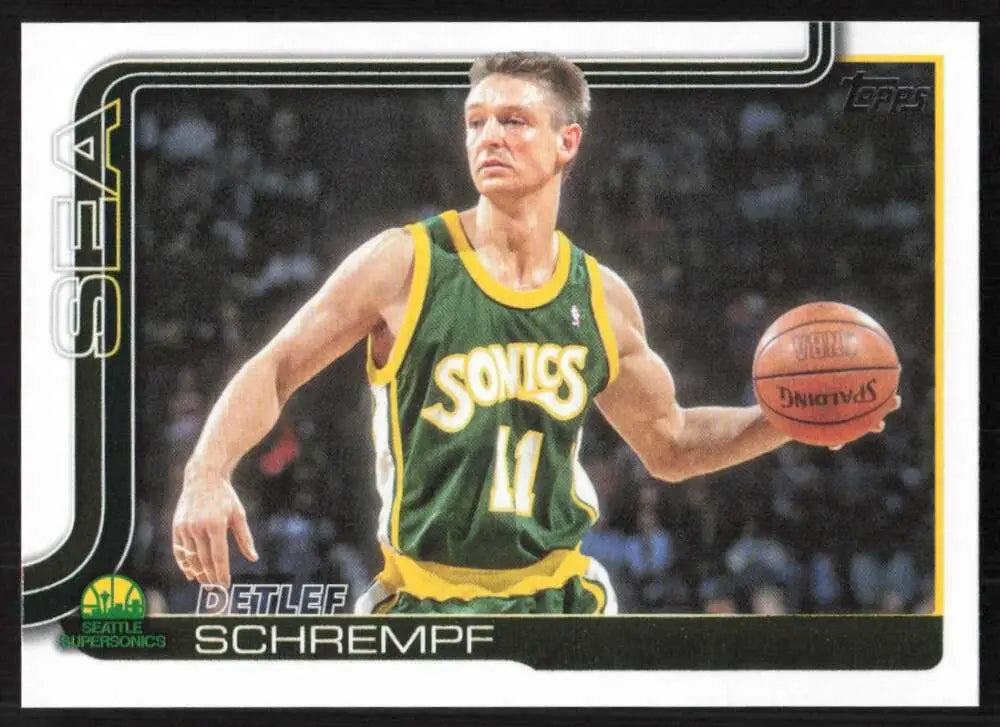 2025-26 Topps #270 Detlef Schrempf NM-MT Seattle Supersonics Basketball Card - Basketball Card Single