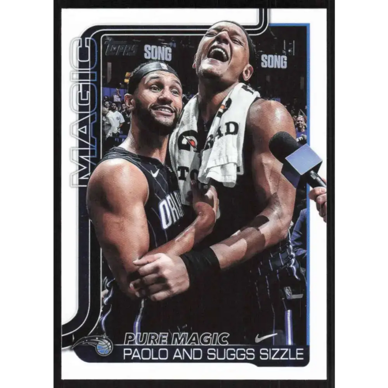 2025-26 Topps #271 Paolo Banchero NM-MT Orlando Magic Basketball Card - Basketball Card Single