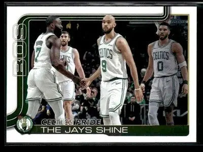 2025-26 Topps #272 Celtics Pride: The Jays Shine Base - Basketball Card Single