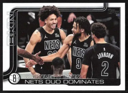 2025-26 Topps #273 Cameron Johnson NM-MT Nets ID:80848 - Basketball Card Single