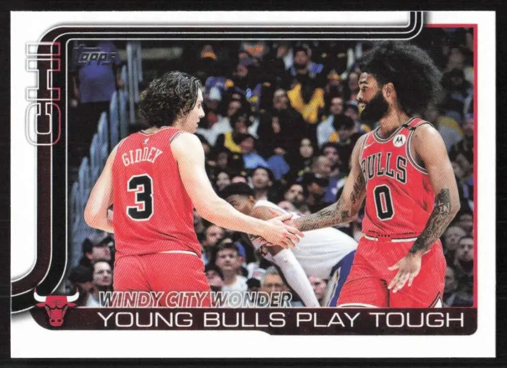2025-26 Topps #277 Josh Giddey NM-MT Chicago Bulls Basketball Card - Basketball Card Single
