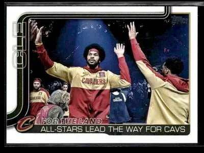 2025-26 Topps #278 For The Land: All-Stars Lead The Way For Cavs Base - Basketball Card Single