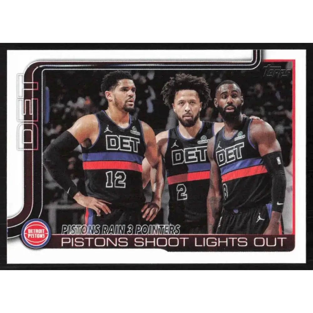 2025-26 Topps #279 Cade Cunningham NM-MT Detroit Pistons Basketball Card - Basketball Card Single